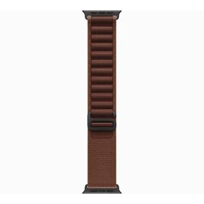 Apple Watch Ultra 4 GPS + Cellular 49mm Black Titanium Case with Burgundy Alpine Loop - M